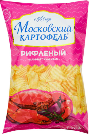 Московский картофель 120г Сметана зелень 1*16